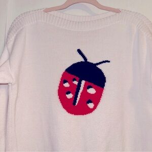Loft Ladybug Sweater. Size Small.